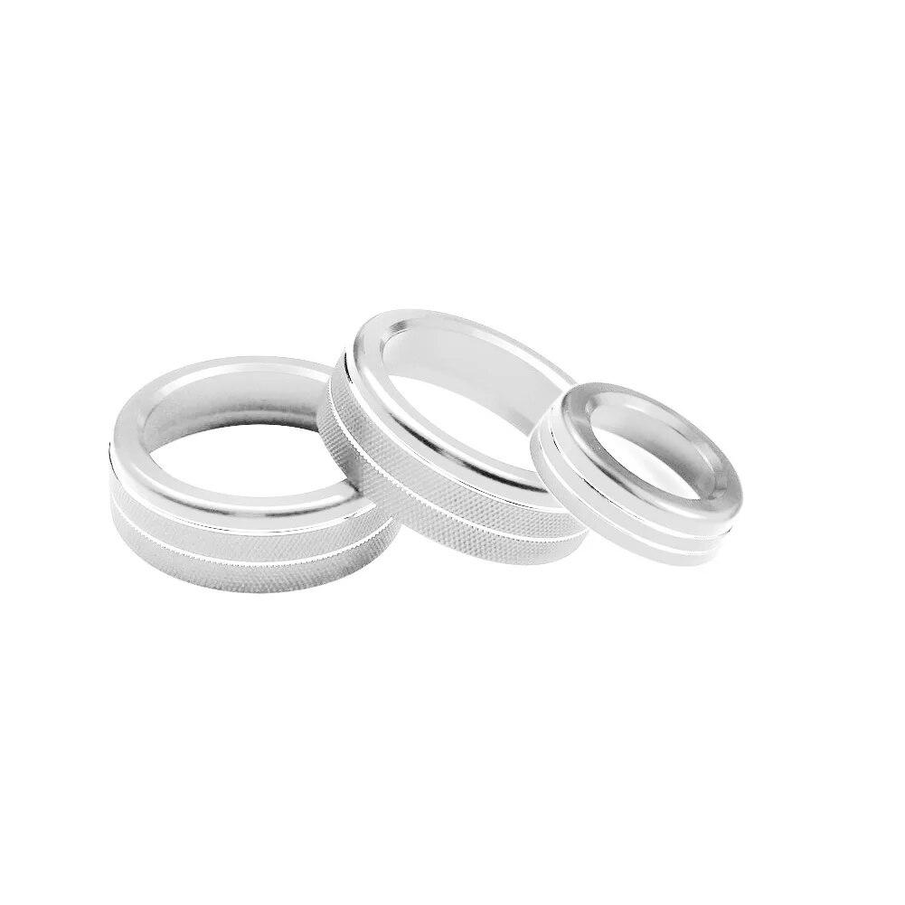 Car Styling For Mercedes Benz A B C E Class GLK GLA CLA GLE ML GL AMG Air Conditioning Volume Knob Decoration Cover Sticker