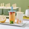 1 Set Ice Pop Mold Wide Application Food Grade Plastic Strong Construction Ice Cream Mold Party Supplies