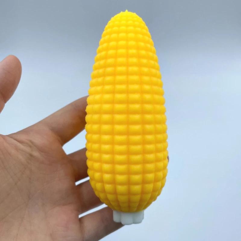 Кукурузные Хрустящие Мягкие Сжимаемые Игрушки Неотскакивающие Формируемые Мячи-Антистресс Игрушки-Погремушки ASMR Сенсорные Игрушки для Снятия Стресса для Взрослых Подарки