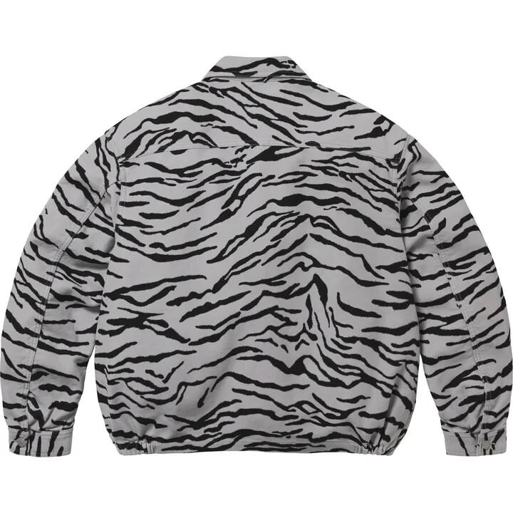 Supreme Moleskin Work Jacket Zebra