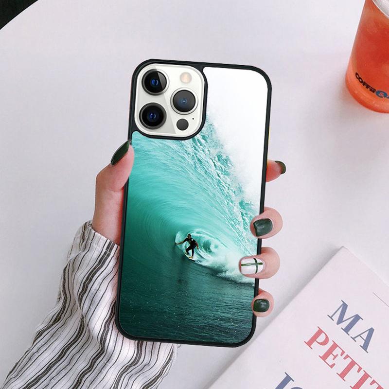 Чехол для телефона Extreme Sports Surfing для iPhone 17 Air 14 13 12 16Pro Max 15 Plus Max Защитный корпус coque