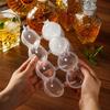 Ice Ball Maker 4 Hole Round Ice Cube Mold Easy Fill Release