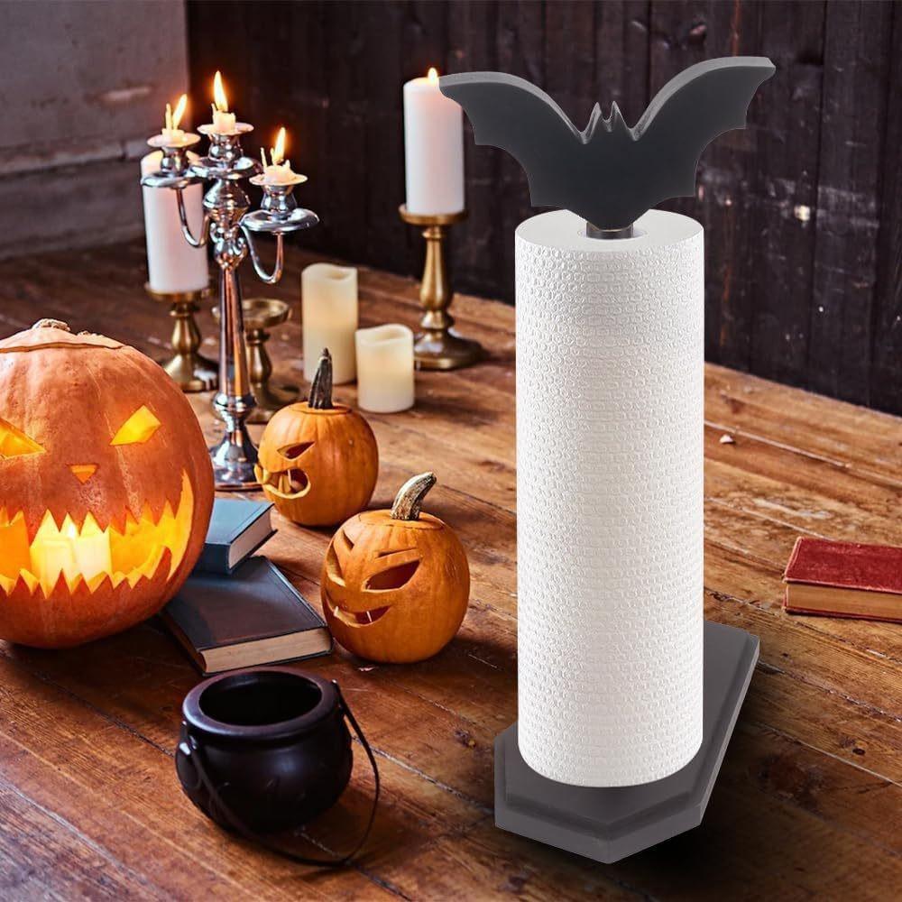 Wooden Gothic detachable coffin shape napkin towel holder