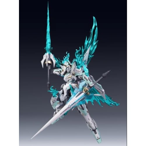 LEBOO SNAA Soul of Blue Flame - Firelord YR-04, Approximately 220mm Tall, 1/100 Scale, Pre-Colored Plastic Model Kit