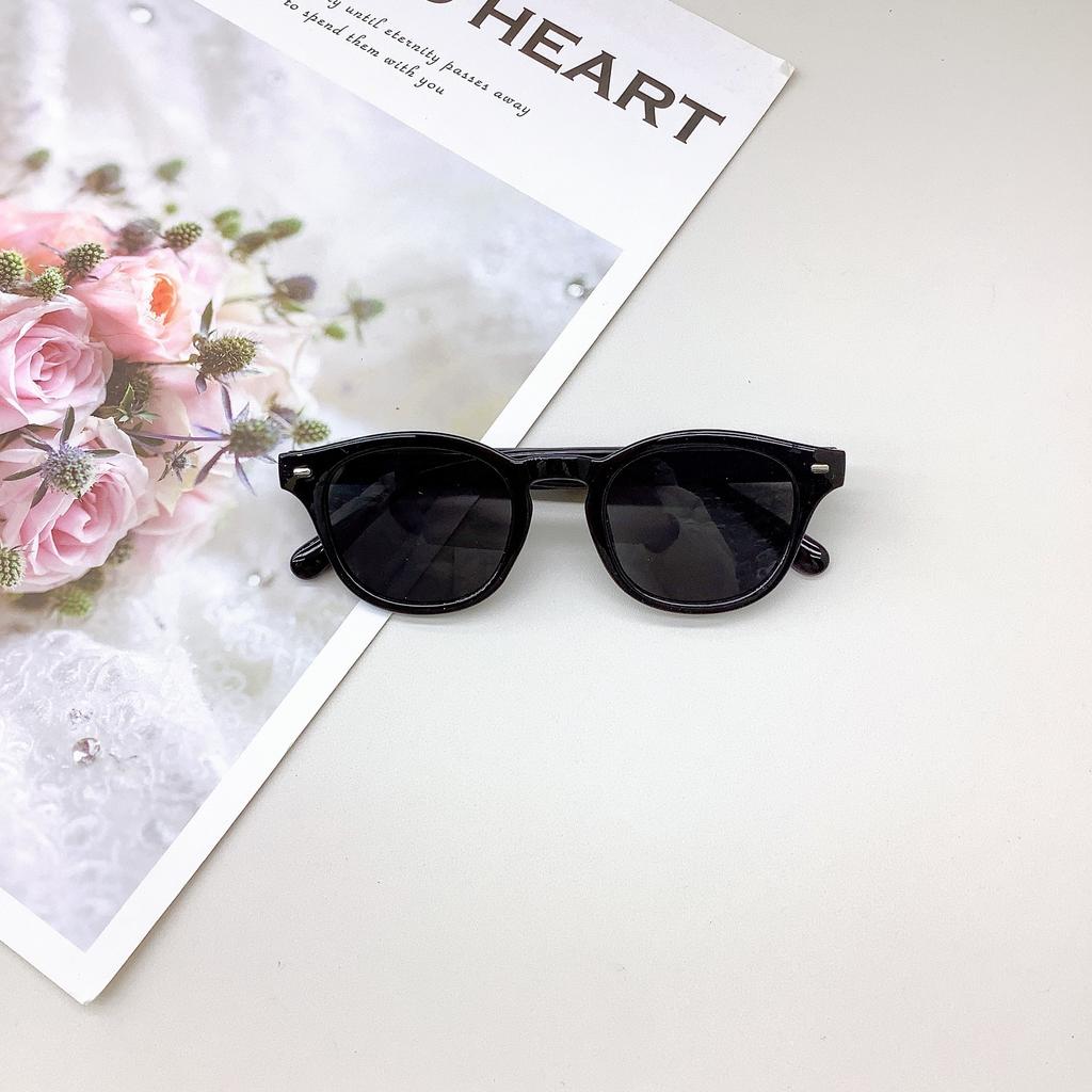 Модные детские солнцезащитные очки коробка милые солнцезащитные очки для девочек солнцезащитный козырек солнцезащитный крем защита от ультрафиолета очки для мальчиков Tide