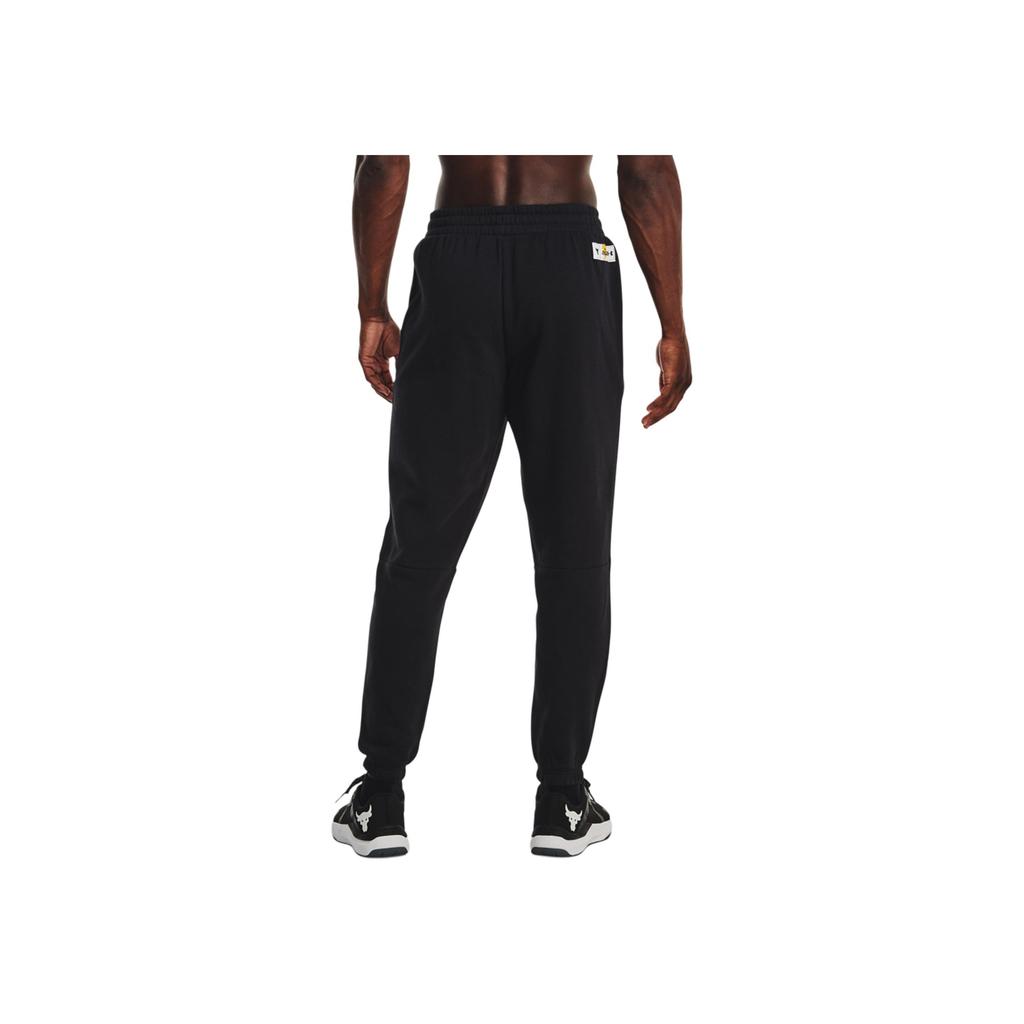 Under Armour Брюки Project Rock Drawstring Casual Мужские Брюки Черные 1377750-001