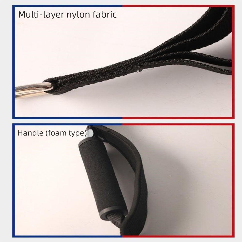 Многофункциональная фитнес-трицепсовая веревка, нескользящая трицепсовая веревка для тяги вниз для тренировок в тренажерном зале