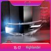 Fits 15-17 Toyota Highlander Headlight Lens and Lamp Shell Cover