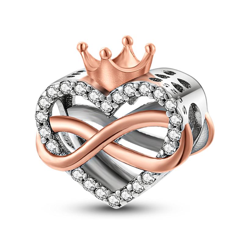 100% серебряный подарок матери 925 пробы бусина-шарм мама любовь счастливая семья подвеска подходит оригинальный браслет ожерелье DIY ювелирные изделия