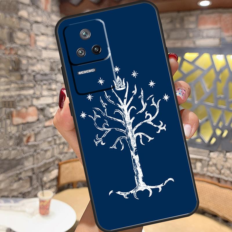 White Tree Of Gondor Case For Xiaomi 15 Ultra 13 14 11T 12T 13T 14T Pro POCO X7 X3 X5 X6 Pro M6 F5 F6 Pro Cover