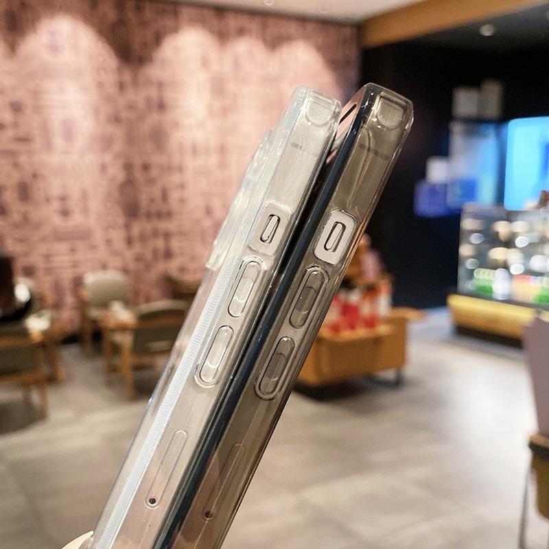 Прозрачный чехол для телефона флуоресцентного цвета для Iphone 13 Pro Max 12 11 X Xs Xr 7 8 Plus Se, мягкий силиконовый противоударный прозрачный чехол