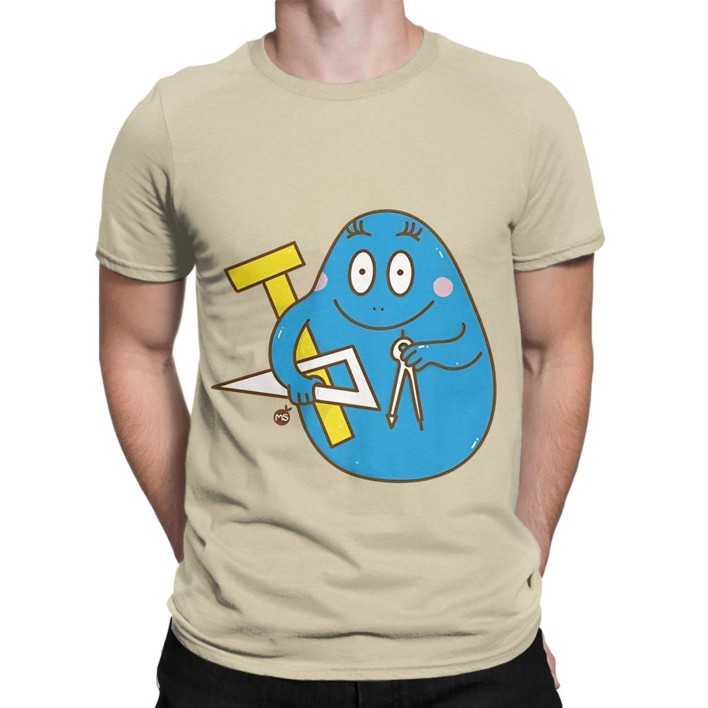 Barbapapa BarbabrilloMS Sticker Funny 100 Cotton TShirt Barba Tees Tops For Unisex