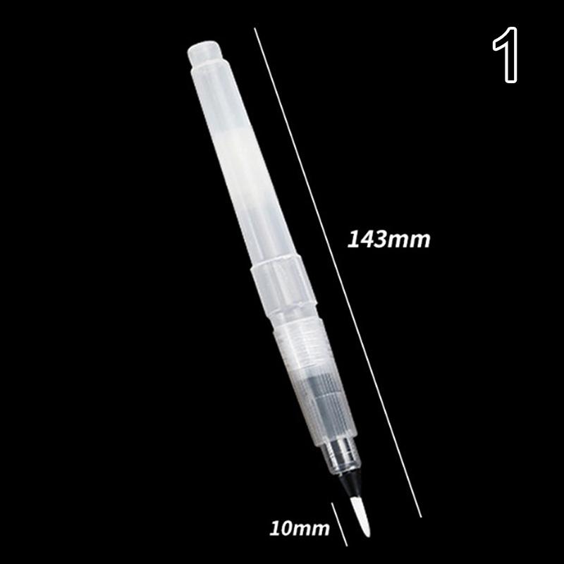 Solid Watercolor Fountain Pen Irrigation Painting Brush Water Storage Pen Water-Soluble Color Pencil Painting Pen