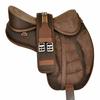 Brown Treeless Freemax Synthetic Horse Tack Saddle + Girth, All Sizes For Horse