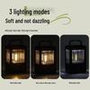 Portable Retro Solar Lamp with Stepless Dimming and Handheld Hanging Features