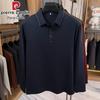 Pierre Cardin Мужская повседневная футболка-поло с длинным рукавом