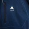 BURTON Long sleeve Zip hoodie XXL Blue navy blue Biggs Men's Used