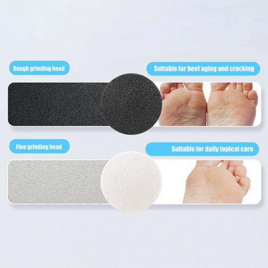 Electric Foot Grinder Effective Callus Removal Foot Repair Tool Multifunctional Massage Heel Cuticle Grinding Foot Grinder for Soft Smooth Feet