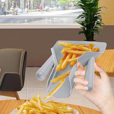 Лопатка для картофельных чипсов Двуручная лопатка для еды Совок для попкорна Лопатка для картофеля фри