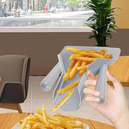 Potato Chips Shovel Dual-Handed Food Shovel Popcorn Scoop French Fry
