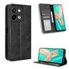Flip Cover For Vivo Y28 4G Leather Case [Flip Vintage Leather] Shockproof Durable Retro Phone Case