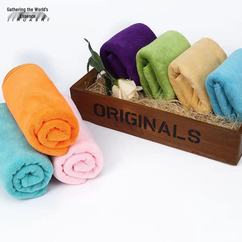 Jihuashi Multi-Color Absorbent Microfiber Cleaning Cloths