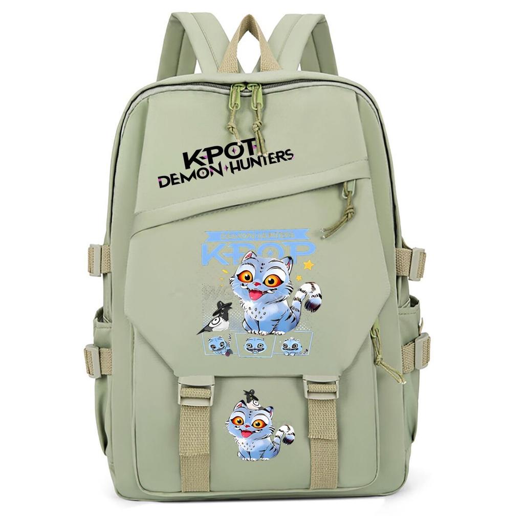 Горячая Распродажа Demon Hunters KPop Demon Hunters Периферийный Рюкзак Большой Вместимости Студенческий Рюкзак