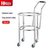 HPMILY Утолщенная тележка-подставка из нержавеющей стали для коммерческого ведра