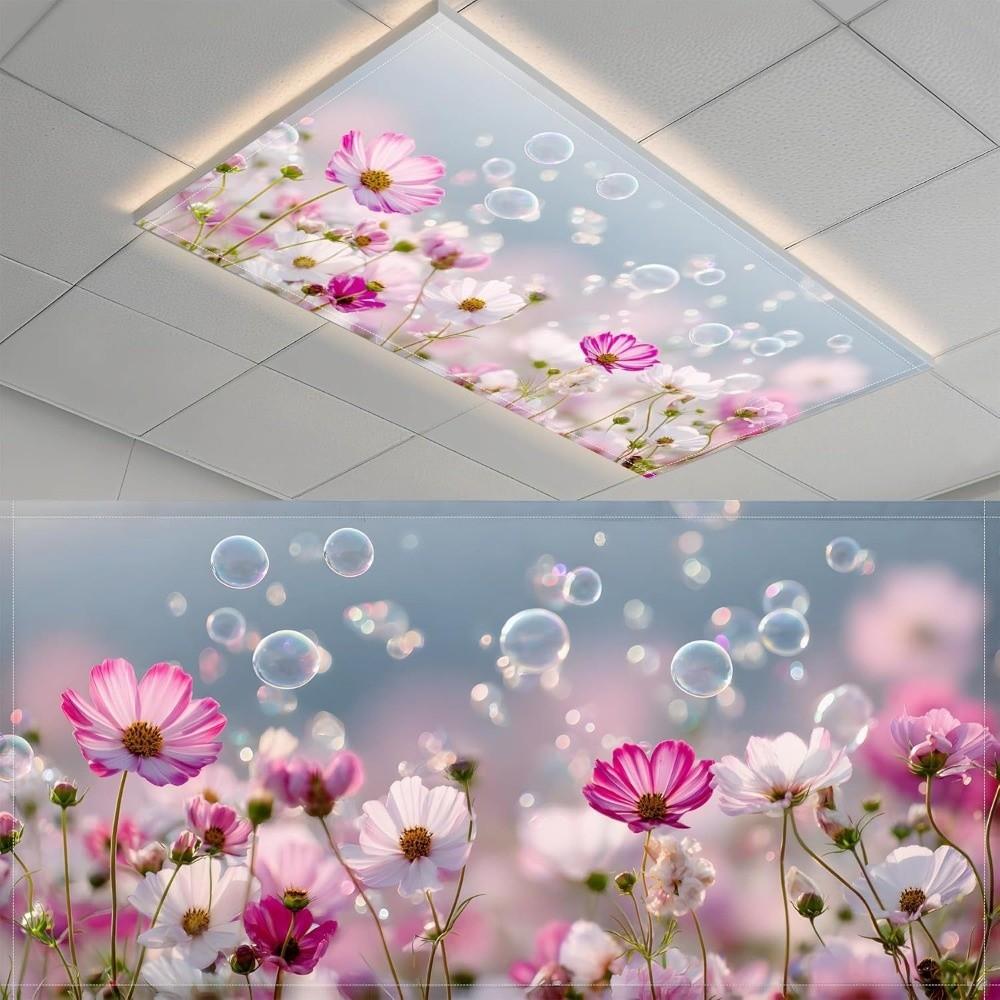 14 Styles Fluorescent Light Covers Anti-glare Fabric Lampshade Lampshade Hospital