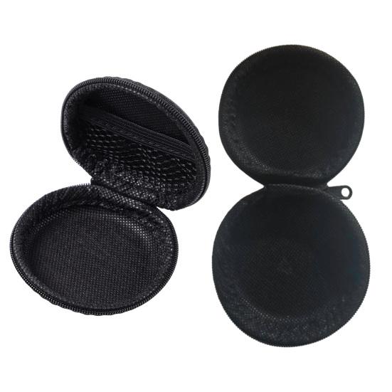 Портативный чехол для хранения наушников на молнии, чехол для наушников-вкладышей с коробкой для хранения, чехол для гарнитуры