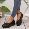 Мода Женская Мода Клиновидный каблук Туфли-лодочки 2025 Весна Лето Легкие Платформа Лоферы Женские Мягкая подошва Комфорт Повседневная обувь Большой размер 42