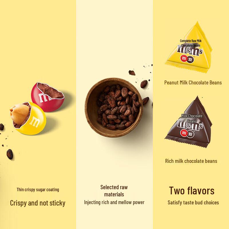 M&M's Конфеты с арахисом и молочным шоколадом