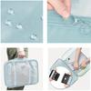7Pcs/set Travel Luggage Packing Organizers Set With Toiletry Bag, Clothing Classification Storage Bag
