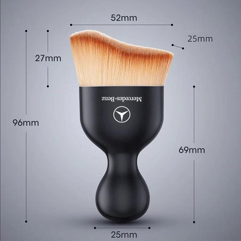Car Sticker Car Cleaning Soft Brush Dust Remover Tool For Mercedes Benz AMG A B C D S R G Class GLK GLA CLA GLB GLC W108 W124 W1