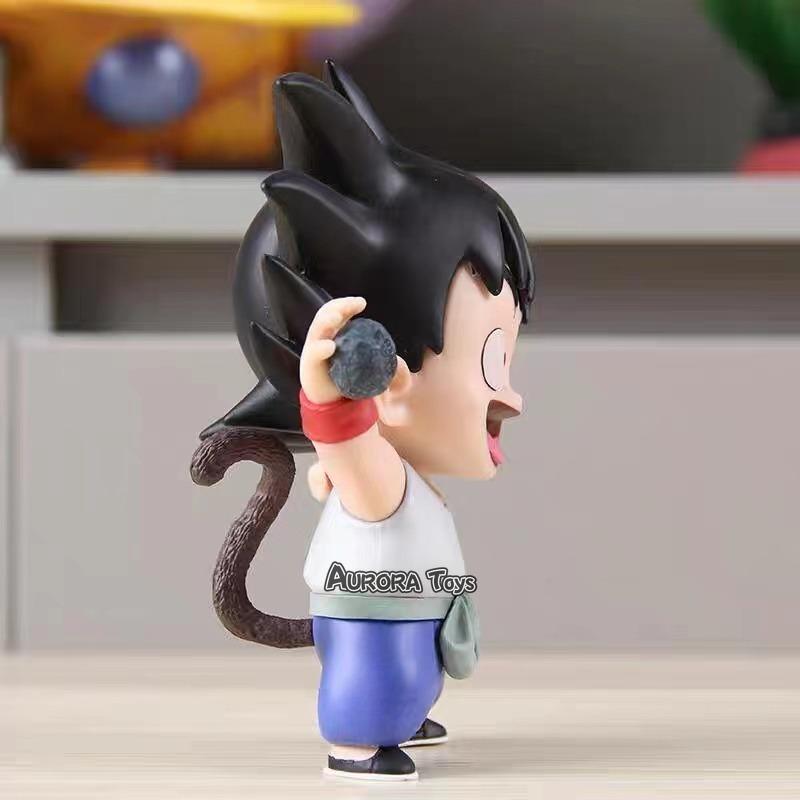 Аниме Dragon Ball Сон Гоку Аниме Фигурки Криллин Фугире Детство Милые Модели ПВХ Статуя Настольные Украшения Коллекционные Игрушки Подарки
