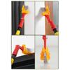 Soft Bristle Paint Brush Extension Pole Wall Brushing Tools Edging Color Separation Brush  Ceiling