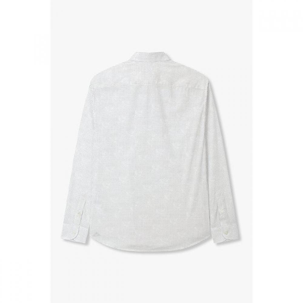 Emporio Armani Мужская эластичная рубашка в горошек A516104002