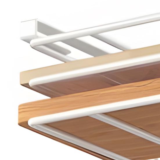 Кухонный подвесной органайзер с крючками, прочная несущая вешалка для бумажных полотенец, держатель для разделочной доски, полка для хранения