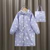 2026 New Cartoon Big-Eared Dog Eco-Friendly Lightweight Quick-Dry Children's Raincoat Parent-Child Full-Body Long Waterproof Poncho Portable