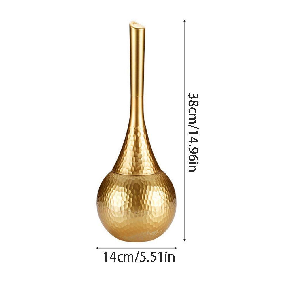 Набор туалетных щеток «Люкс» Съемная головка Изысканный вертикальный держатель для туалетной щетки Эргономичный Без царапин