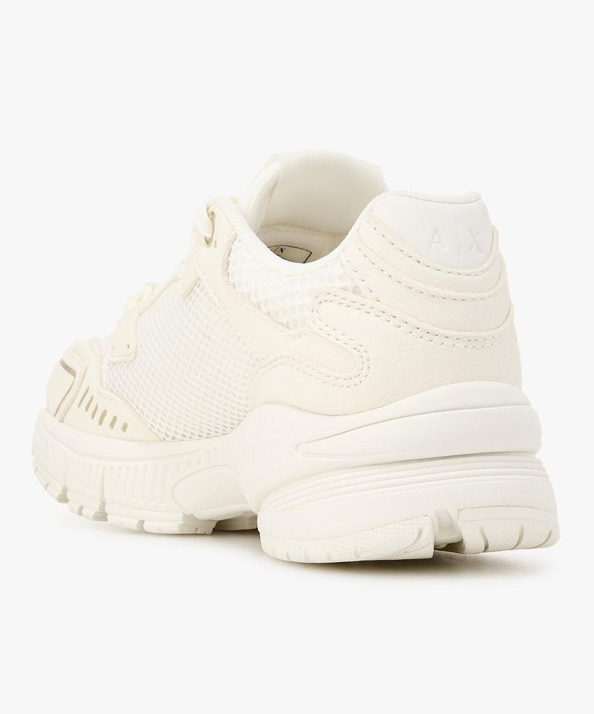 Armani Exchange Women'S Mesh Panel Chunky Sneakers _Off White_A426175502