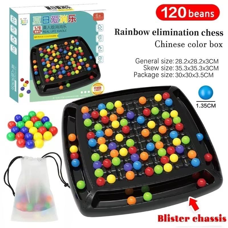 Rainbow Ball Gobble Elimination Board, интеллектуальная шахматная доска, веселая настольная стратегическая игра, семейная игра для вечеринок для детей и взрослых