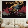 1pc G-Gorillaz band Tapestry, Living Room, Bedroom, Office, Party Decor, Ideal Festive Gift