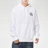 Puma Solid Color Fun Print Hoodie Men Tops White 531429-02