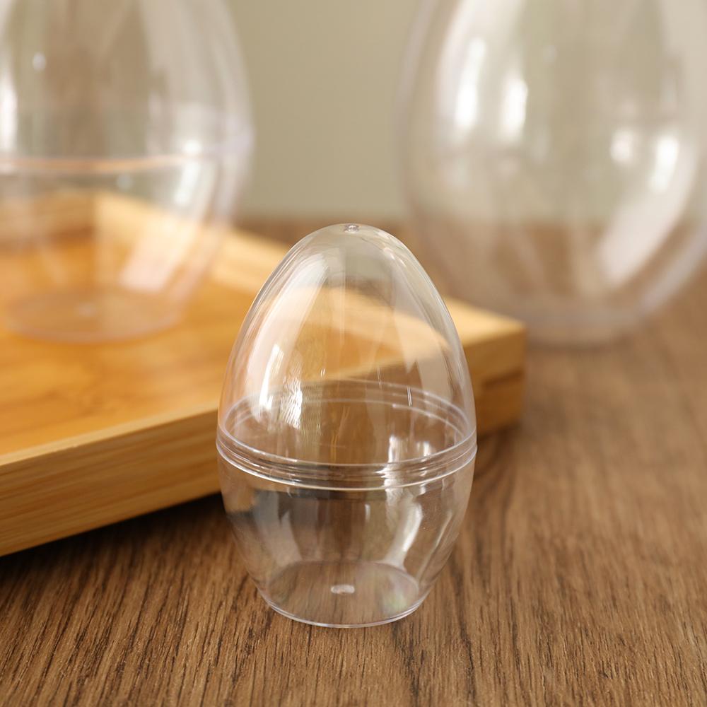 Украшение Украшения Пасхальное украшение с возможностью наполнения Прозрачное пасхальное яйцо Конфетница Прозрачные шары