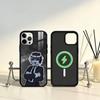 F-ForsakenS C-Chance Крутой Чехол Для Телефона Для iPhone17,16,15,14,13,12,11 Plus,Pro Max Магнитный Для Magsafe Беспроводной Зарядки