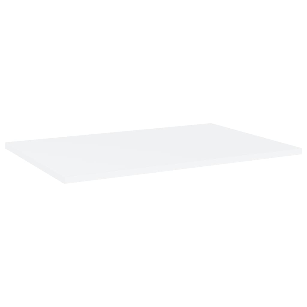 Shelf Boards 4 pcs White 60 x 40 x 1.5 cm Engineered Wood