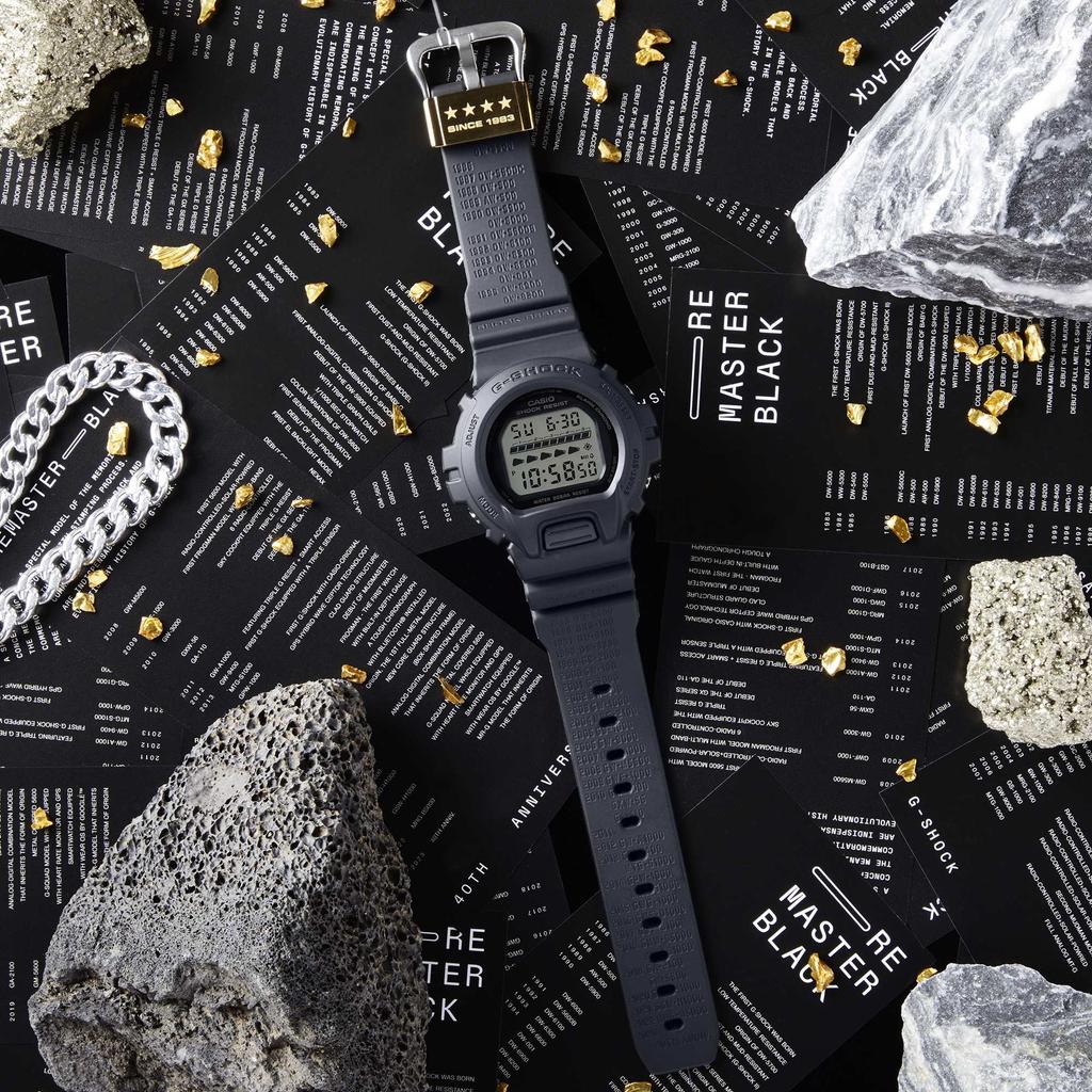 Casio Мужские часы G-SQUAD Series Черные DW-6640RE-1PR DW-6640RE-1PR