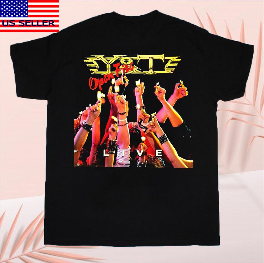 YT Band Open Fire Live Short Sleeve Unisex T-Shirt All Size S To 5XL NI1241
