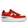 Air Force 1 Shadow Cracked Leather - Rush Orange Женские кроссовки Guava-Ice White Black DQ8586-800